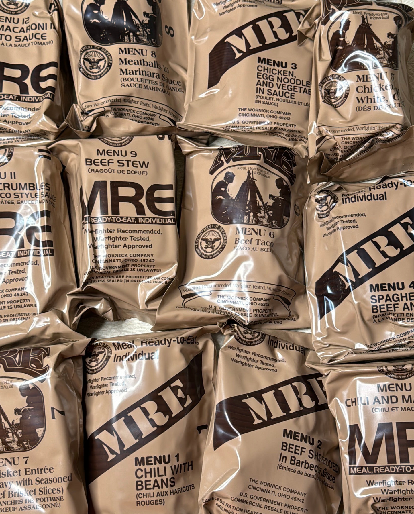 MRE mystery box (1 random flavor)