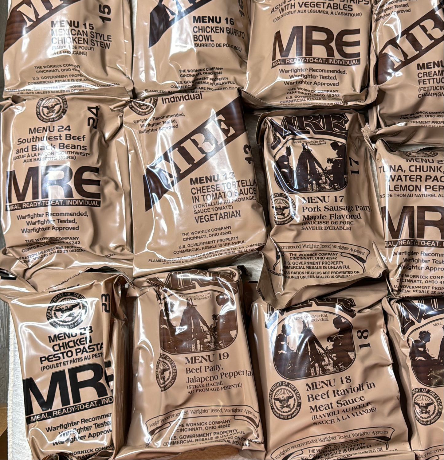 MRE mystery box (1 random flavor)