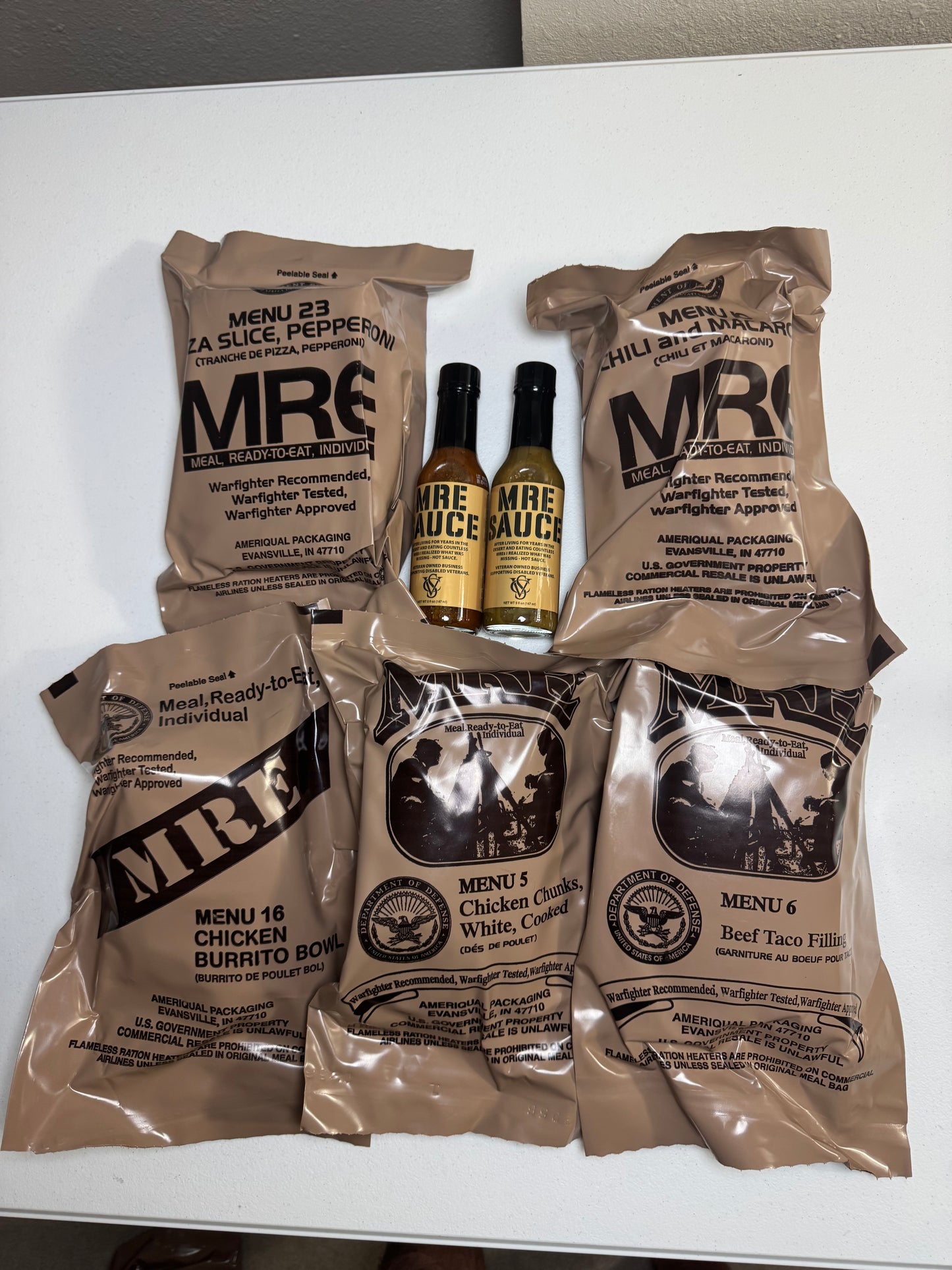 MRE Family 5 Hot Sauce Bundle