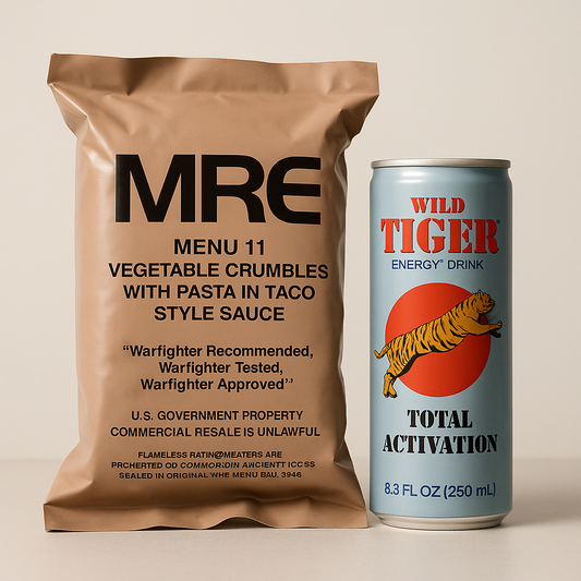 Wild Tiger MRE Bundle survival Meal