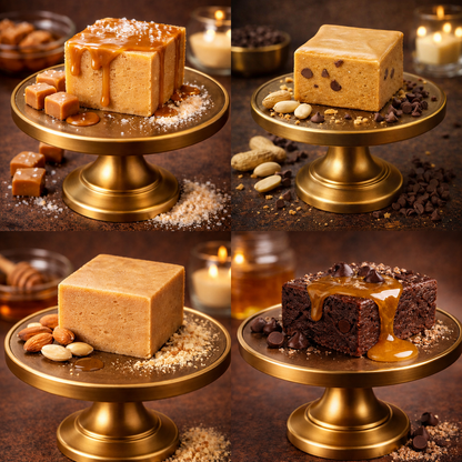 High-Protein, Honey-Sweetened, Gluten-Free Brownies & Blondies