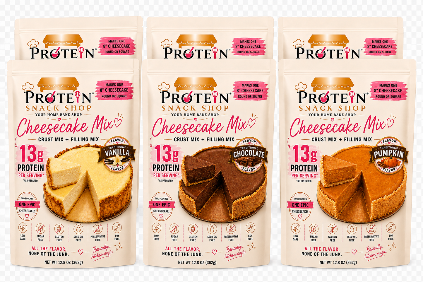 High-Protein, Gluten-Free Cheesecake Mix