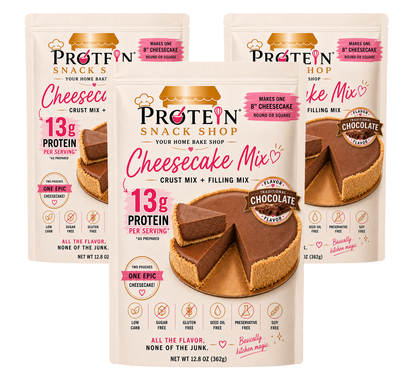 High-Protein, Gluten-Free Cheesecake Mix