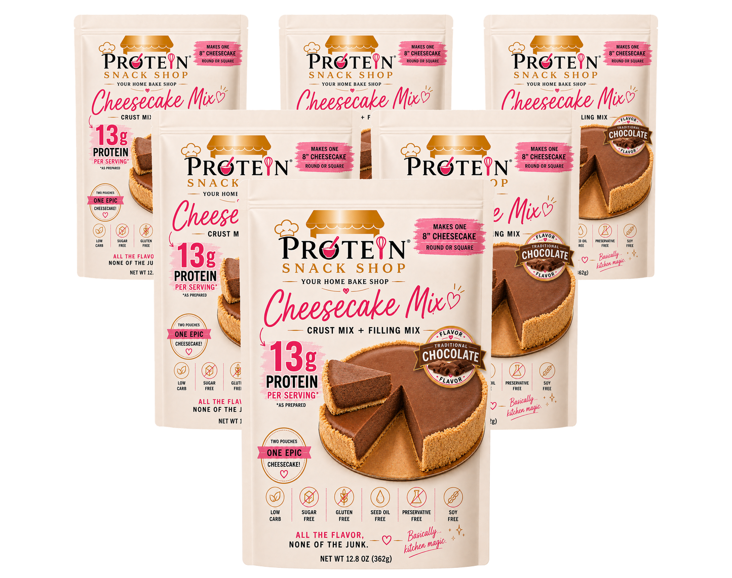 High-Protein, Gluten-Free Cheesecake Mix
