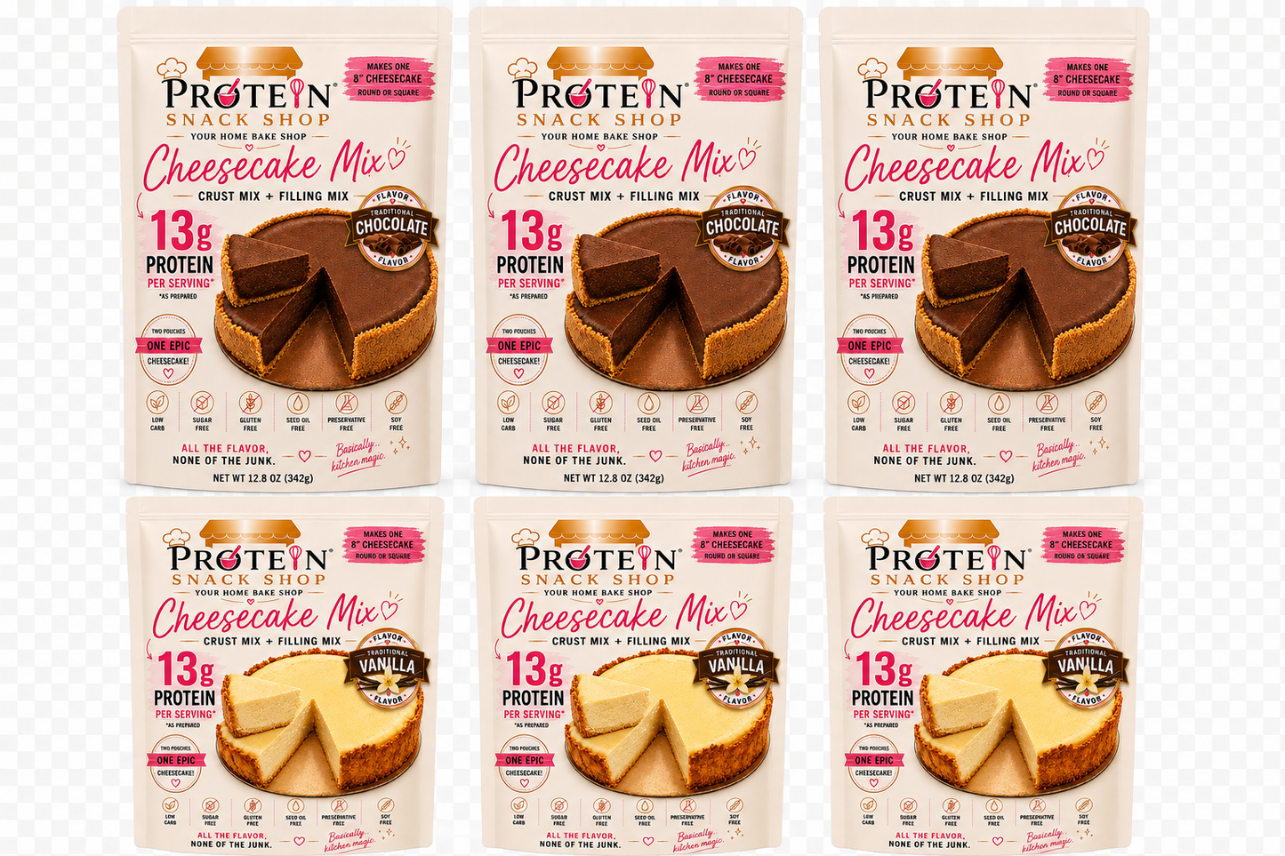 High-Protein, Gluten-Free Cheesecake Mix
