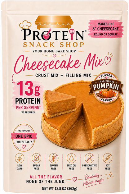 High-Protein, Gluten-Free Cheesecake Mix