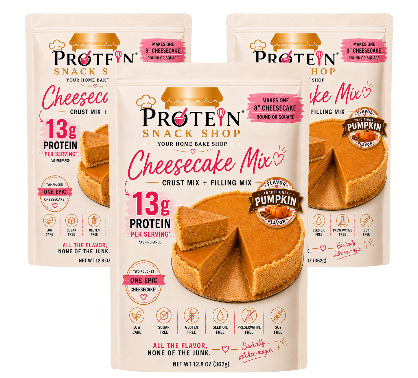 High-Protein, Gluten-Free Cheesecake Mix
