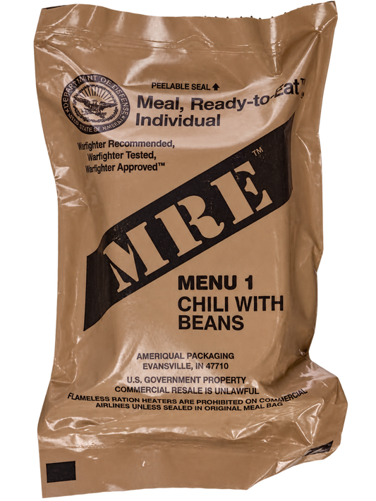 Genuine U.S. Military MREs — Random Assortment