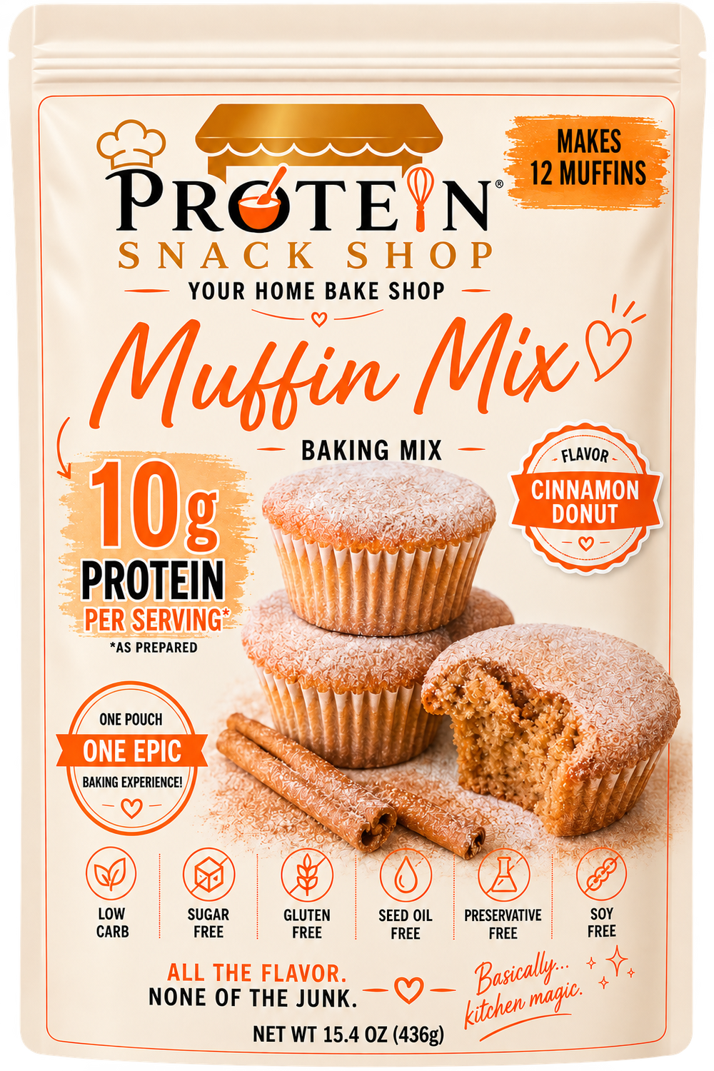 High-Protein, Gluten-Free Muffin Mix