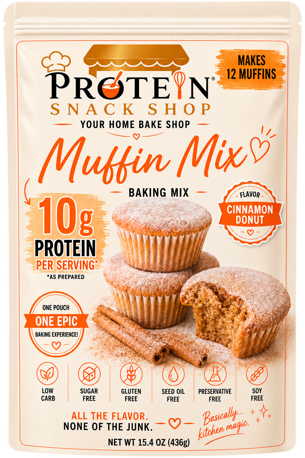 High-Protein, Gluten-Free Muffin Mix