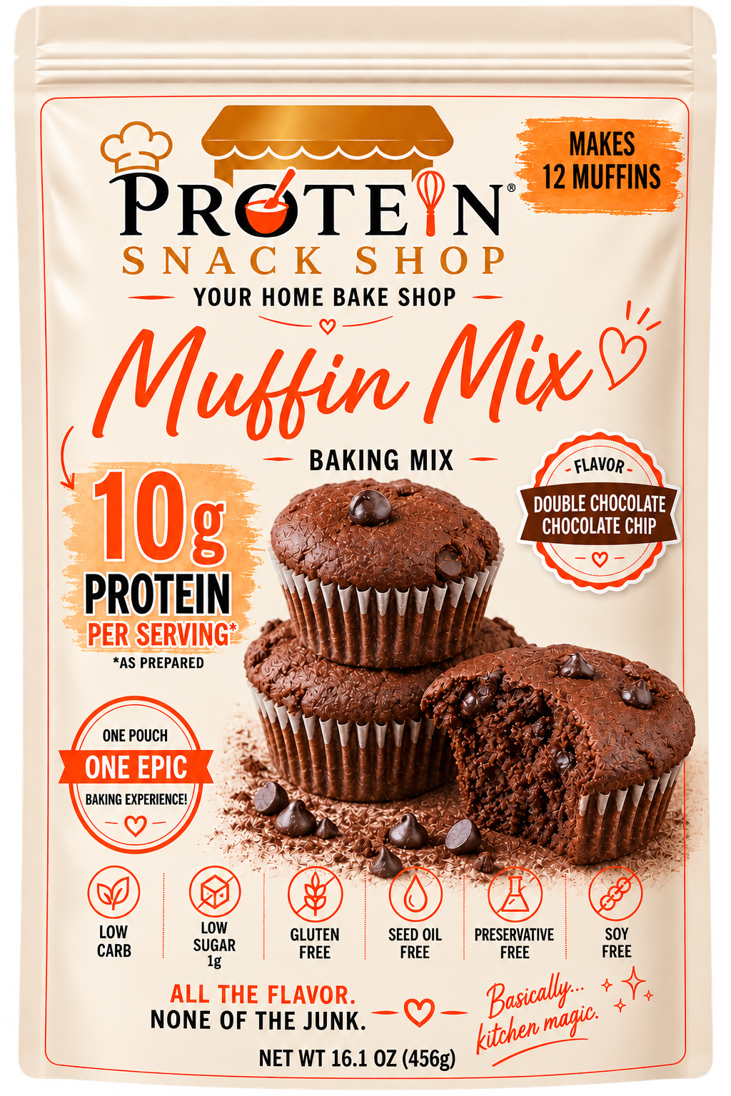*High-Protein, Gluten-Free Muffin Mix