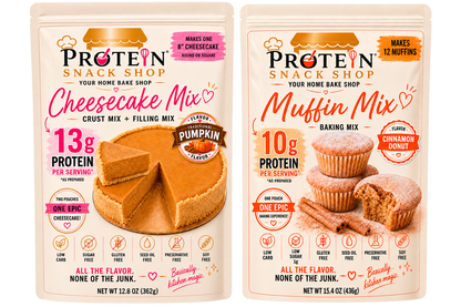 *High Protein, Gluten Free Cheesecake & Muffin Mix Variety Pack