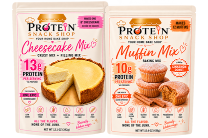 *High Protein, Gluten Free Cheesecake & Muffin Mix Variety Pack
